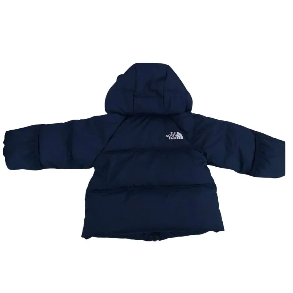 The North Face Baby North Down Fleece Summit Navy Puffer Jacket 3-6M NWT